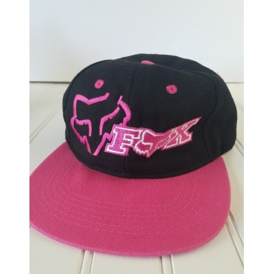 Fox Racing Co s Baseball Cap Pink Black Snapback Headlines Adjustable  eb-41533690